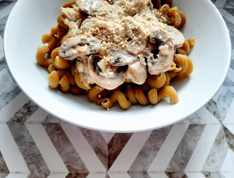 champignonrahmsoße vegan