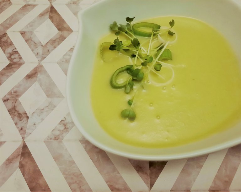 lauchsuppe vegan